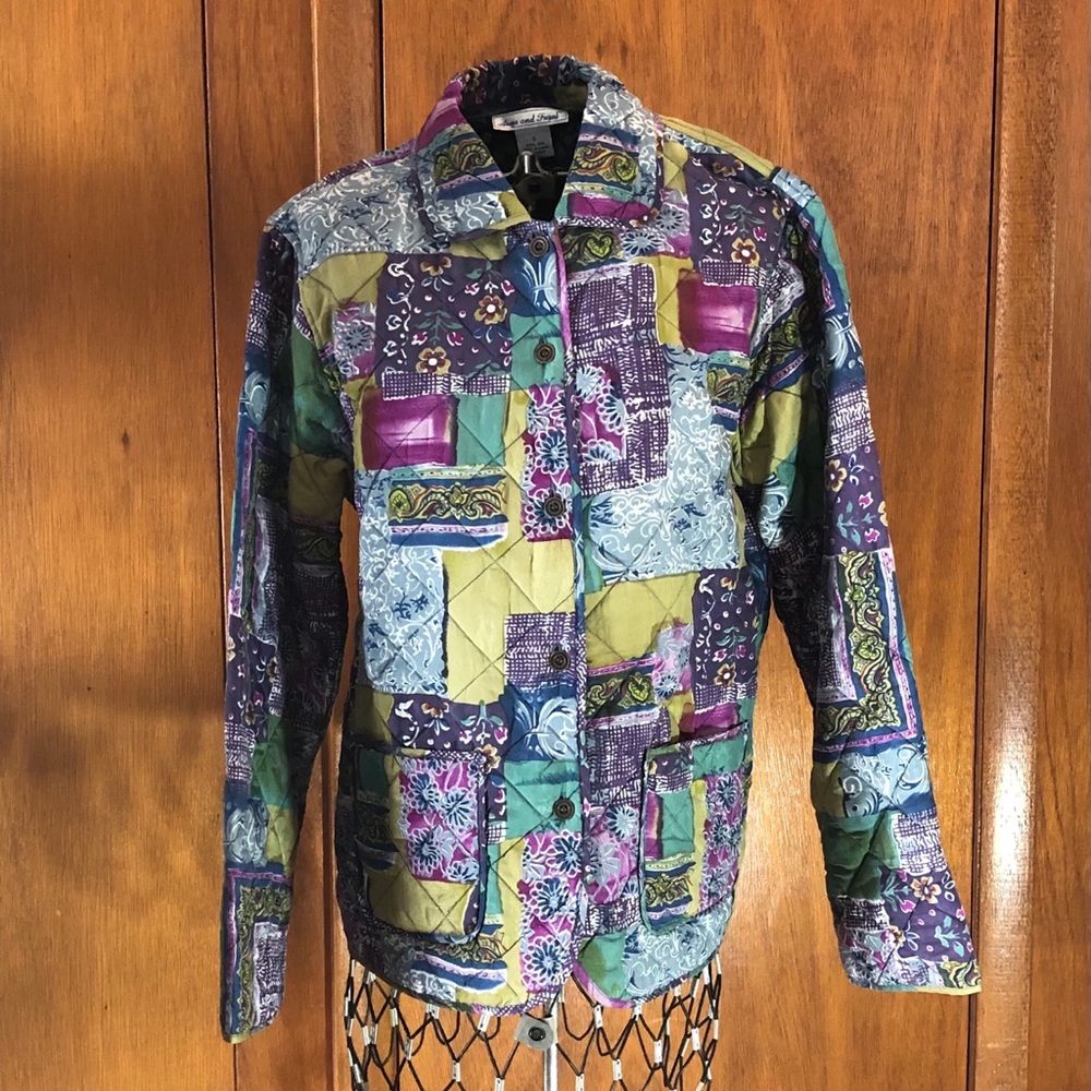 Anna and Frank Silk Jacket with Pockets